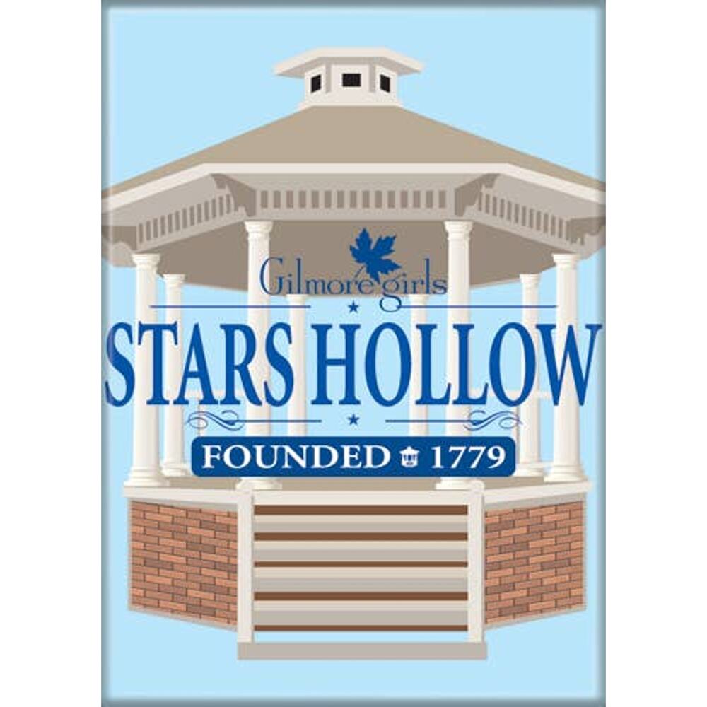 Gilmore Girls Stars Hollow Magnet 2.5" x 3.5"